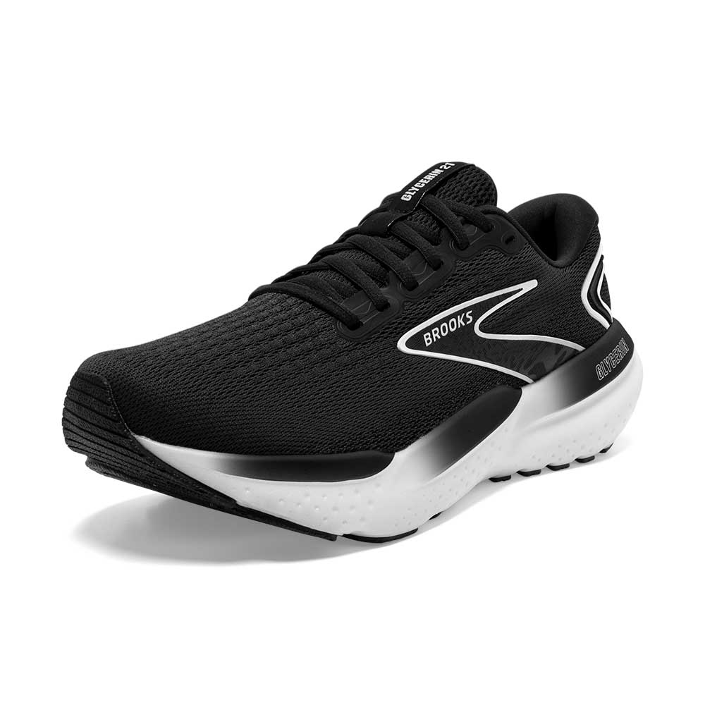 Men's Glycerin 21 Running Shoe - Black/Grey/White- Regular (D)