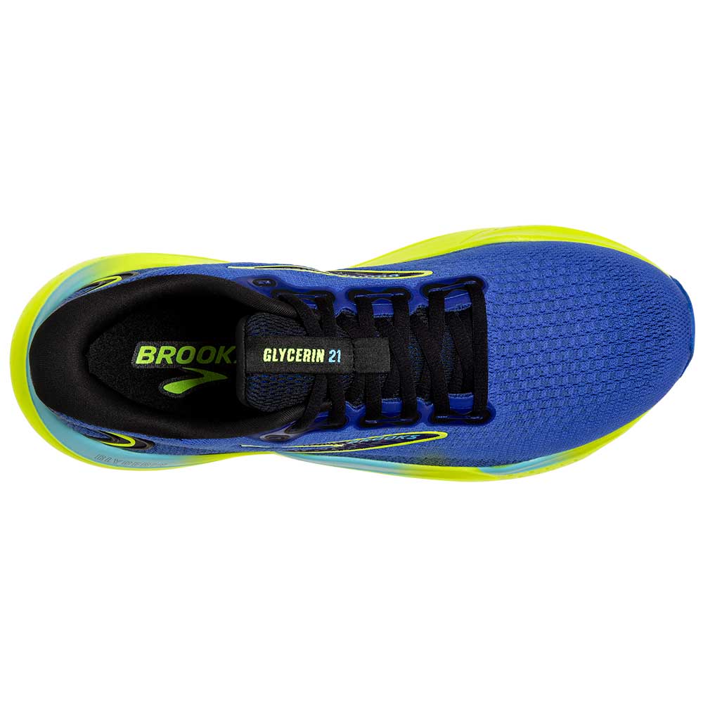 Men's Glycerin 21 Running Shoe - Blue/Nightlife/Black - Regular (D)