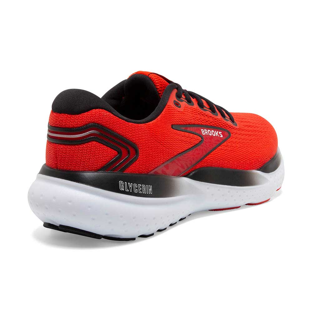 Men's Glycerin 21 Running Shoe - Grenadine/Salsa/Black - Regular (D)