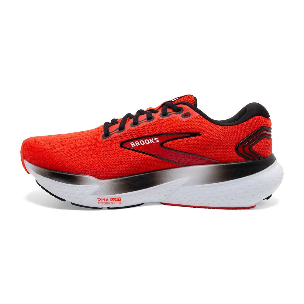 Men's Glycerin 21 Running Shoe - Grenadine/Salsa/Black - Regular (D)