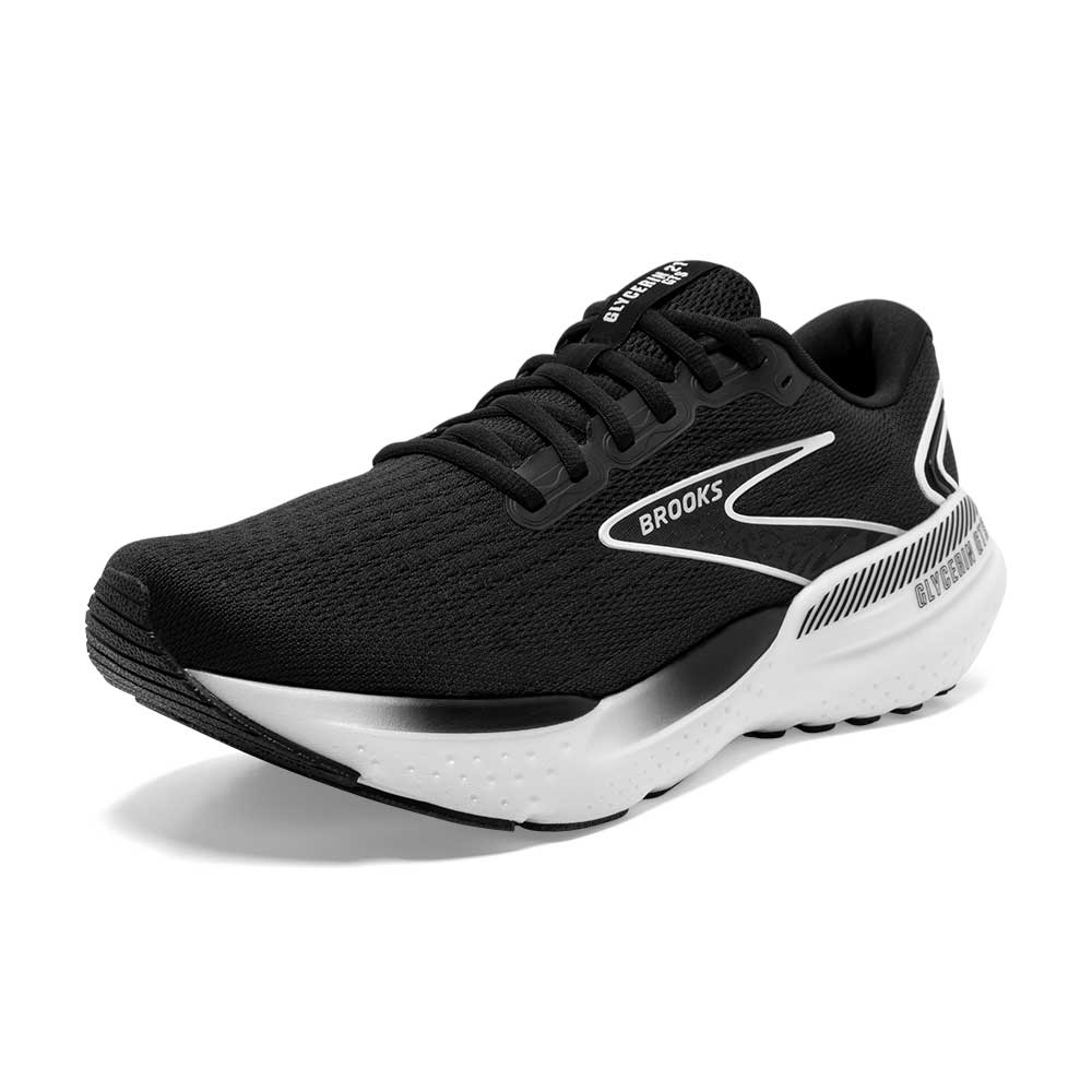 Men's Glycerin GTS 21 Running Shoe - Black/Grey/White - Regular (D ...