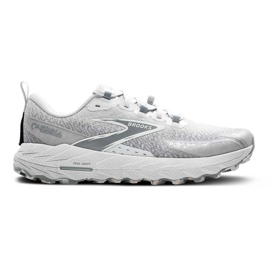 Men's Cascadia 18 Running Shoe - Oyster/Primer Grey/Coconut - Regular (D)