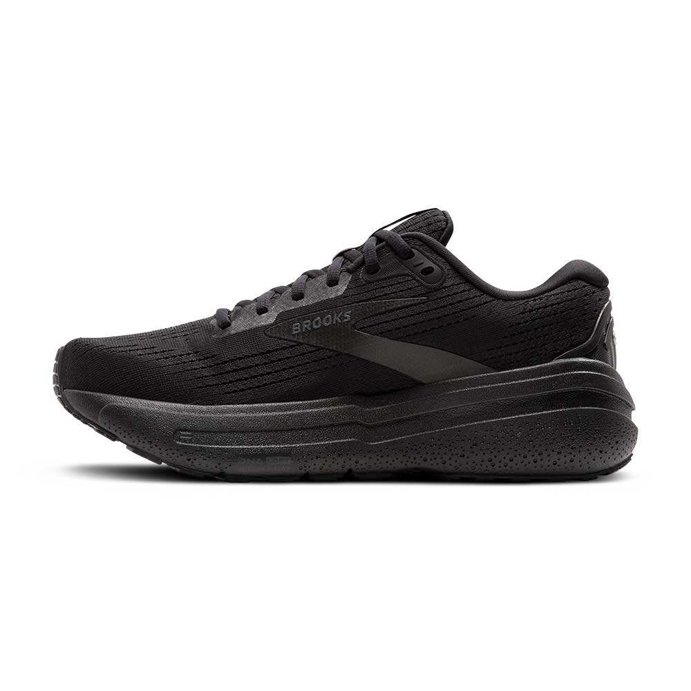 Men's Ghost Max Running Shoe Black/Black/Ebony Regular (B