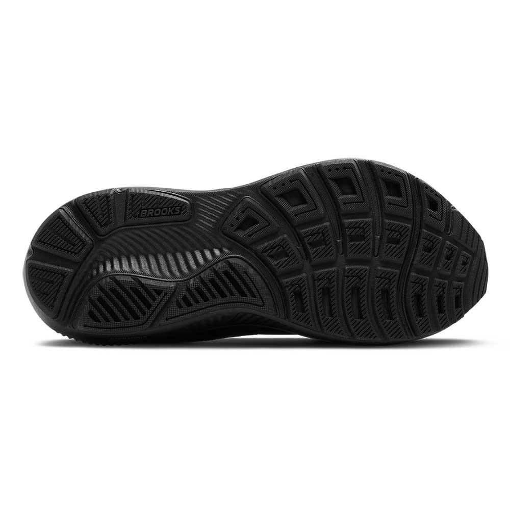Men's Ghost 17 Running Shoe - Black/Black/Ebony - Wide (2E)