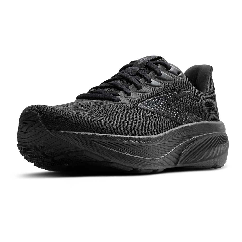 Men's Ghost 17 Running Shoe - Black/Black/Ebony - Wide (2E)