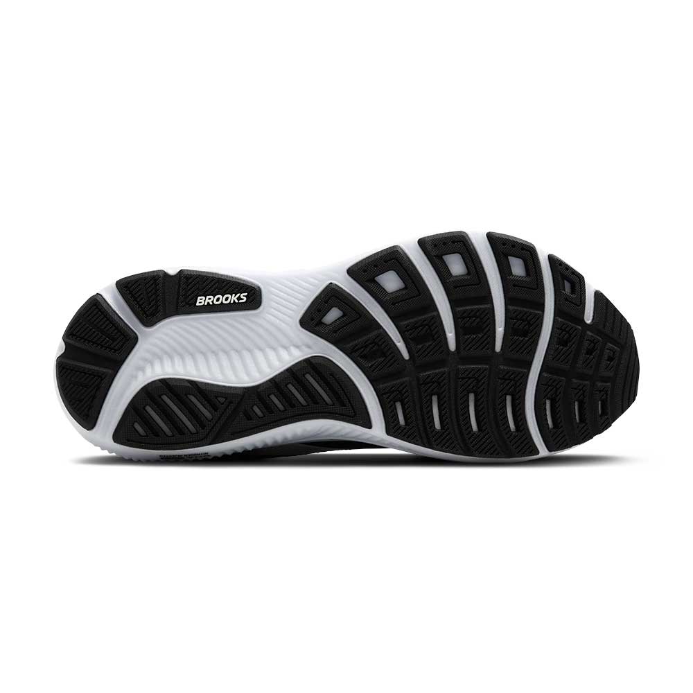 Men's Ghost 17 Running Shoe - Black/Grey/White - Wide (2E)
