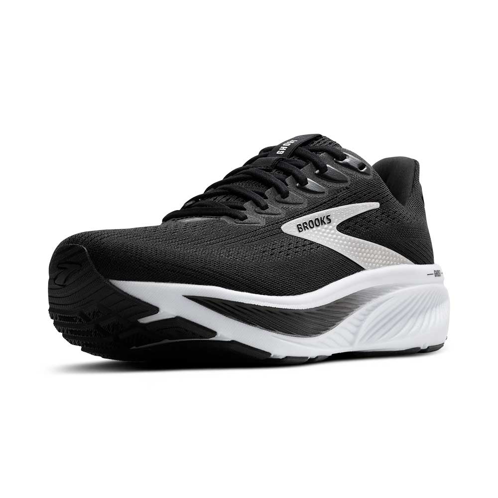 Men's Ghost 17 Running Shoe - Black/Grey/White - Wide (2E)