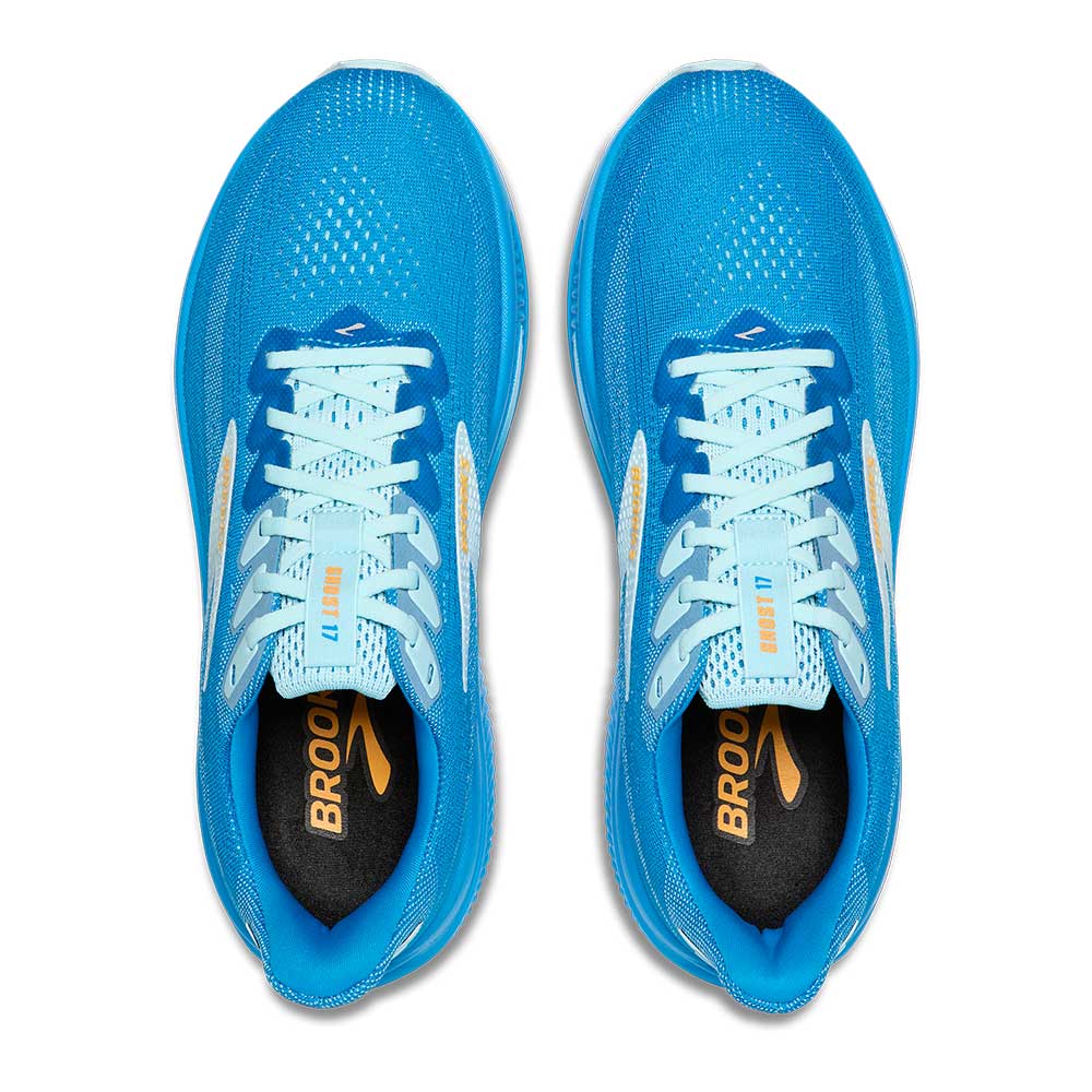 Men's Ghost 17 Running Shoe - Cloissone/Blue/Orange - Regular (D)