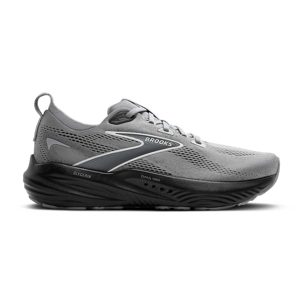 Men's Glycerin 22 Running Shoe - Primer Gray/Ebony/Bluewash - Wide (2E)