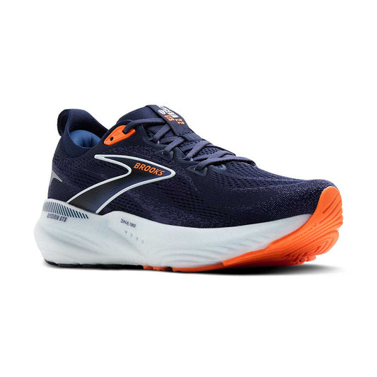 Men's Glycerin GTS 22 Running Shoe - Peacoat/Blue Ribbon/Orange - Regular (D)