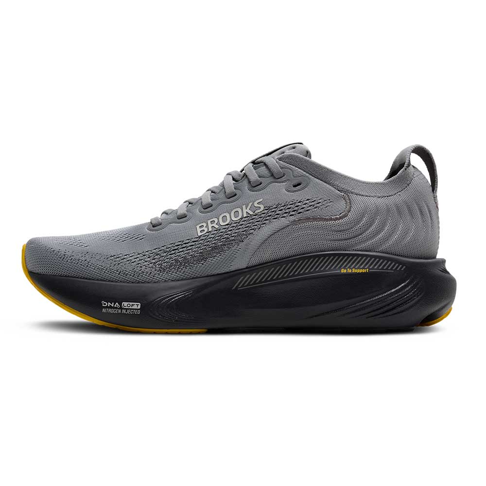 Men's Adrenaline GTS 25 Running Shoe - Primer Grey/Ebony/Jasmin - Regular (D)