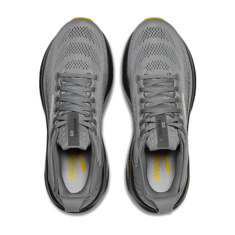 Men's Adrenaline GTS 25 Running Shoe - Primer Grey/Ebony/Jasmin - Regular (D)