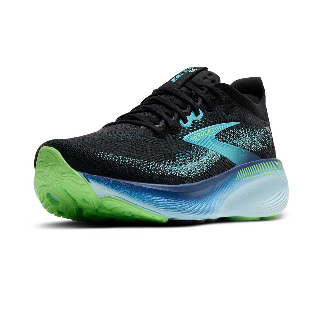 Men's Adrenaline GTS 25 Running Shoe - Black/Ipanema/Mint - Regular (D)