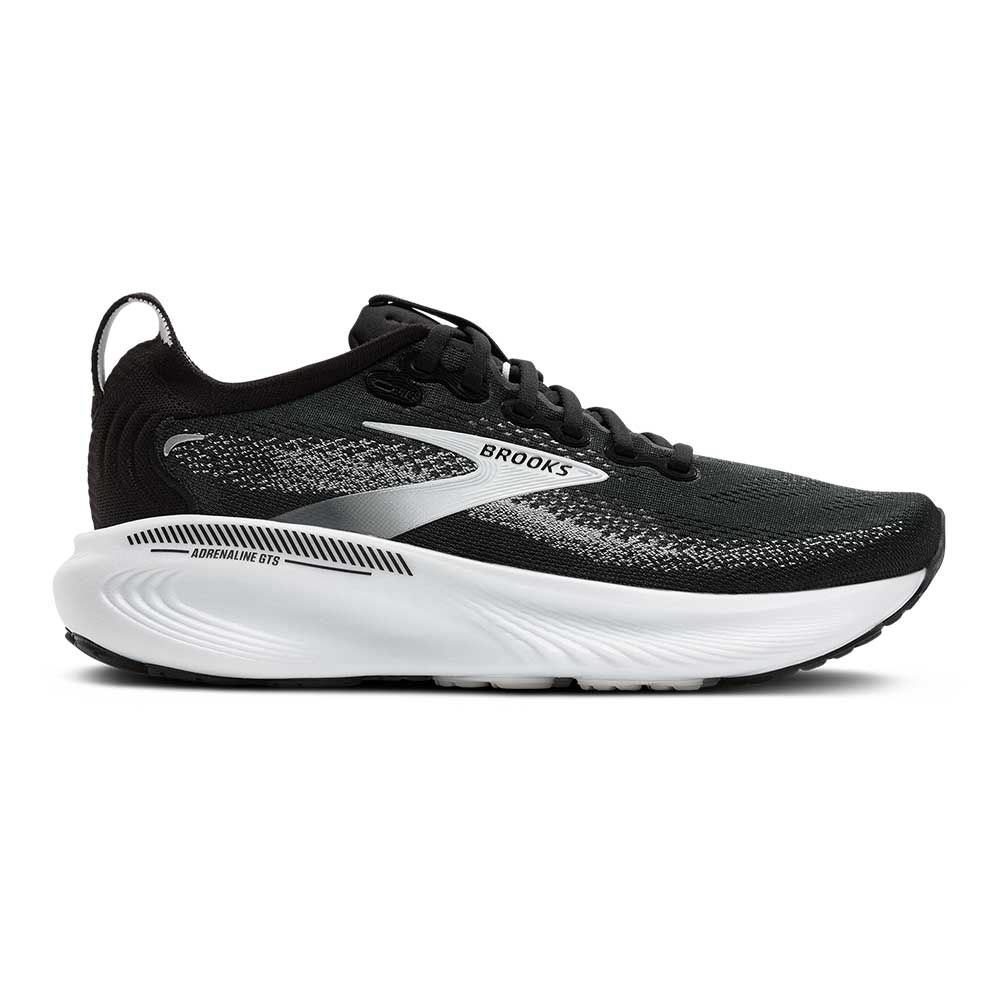 Men's Adrenaline GTS 25 Running Shoe - Black/Grey/White - Regular (D)