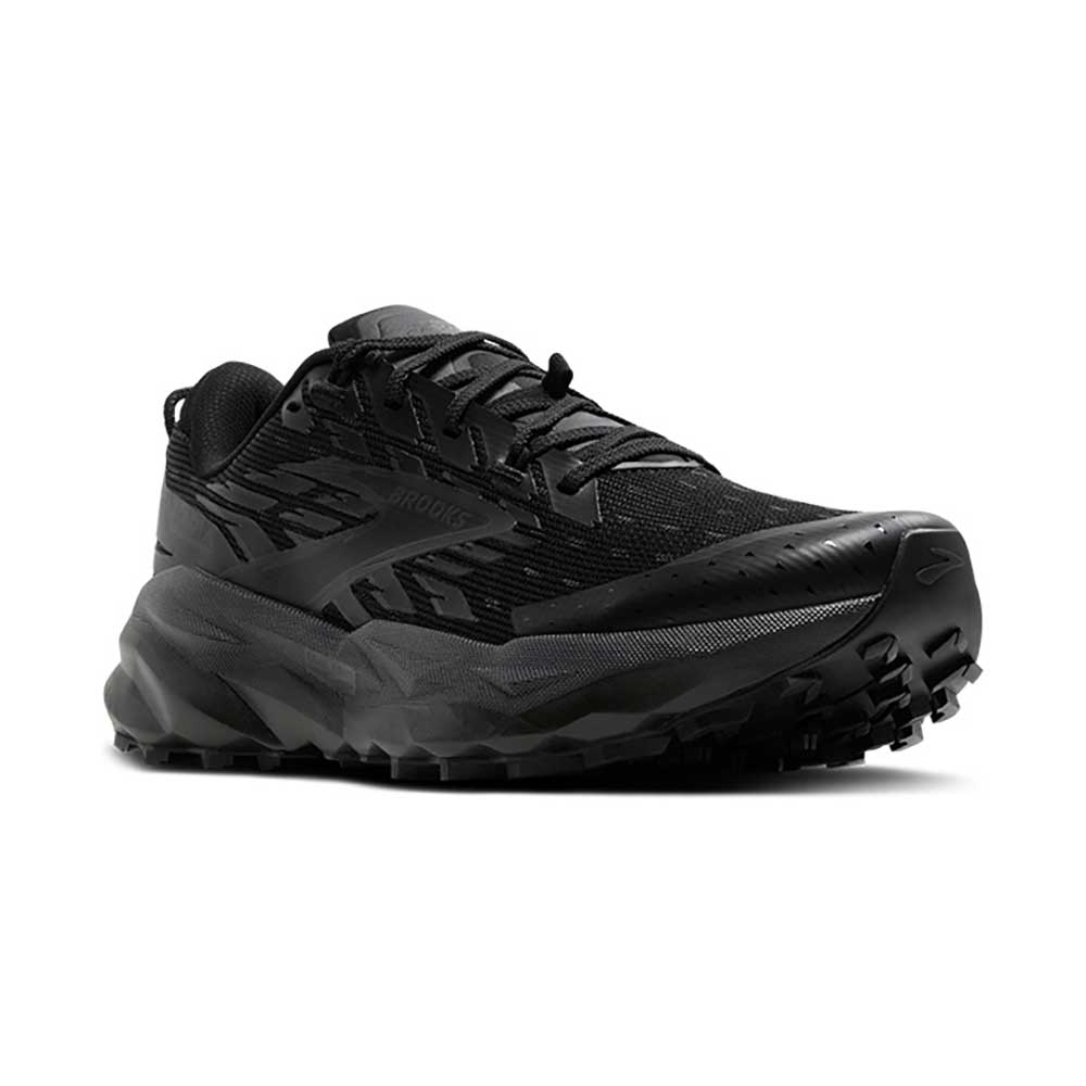 Men's Cascadia 19- Black/Black/Ebony - Regular (D)