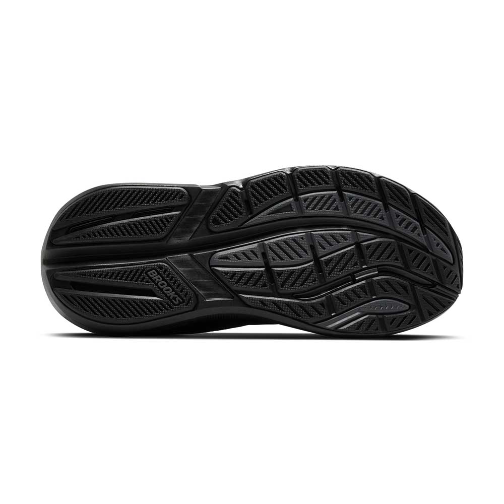 Men's Ghost Max 3 Running Shoe - Black/Black/Ebony - Extra Wide (4E)