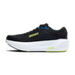 Men's Ghost Max 3 Running Shoe - Black/Navy/Acid Lime - Regular (D)