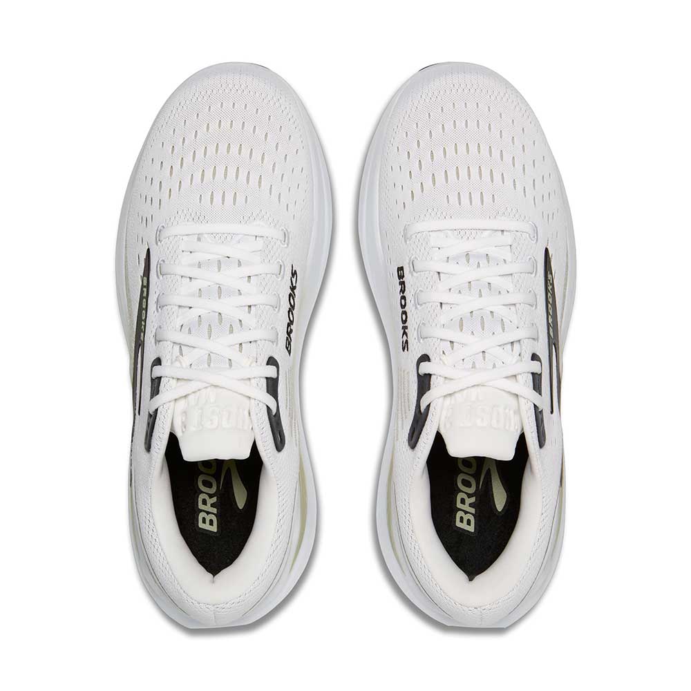 Men's Ghost Max 3 Running Shoe - Bright White/Tea/Black - Wide (2E)