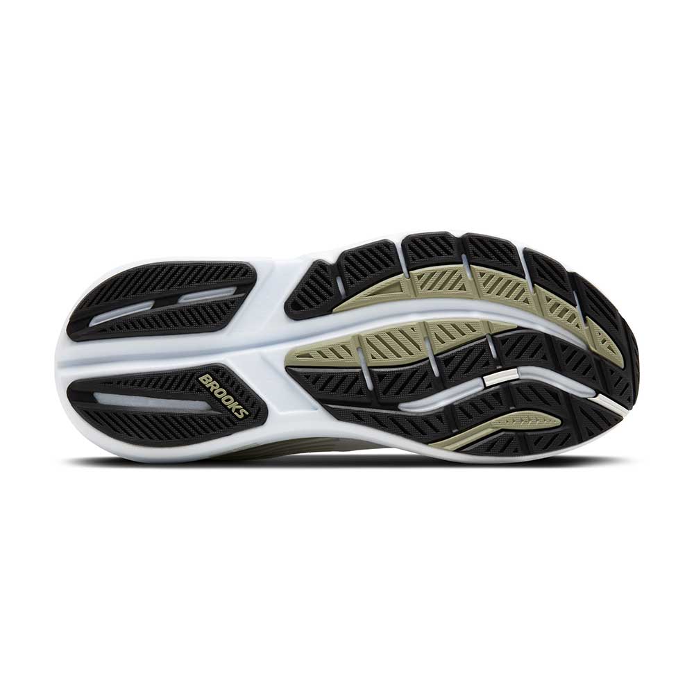 Men's Ghost Max 3 Running Shoe - Bright White/Tea/Black - Wide (2E)