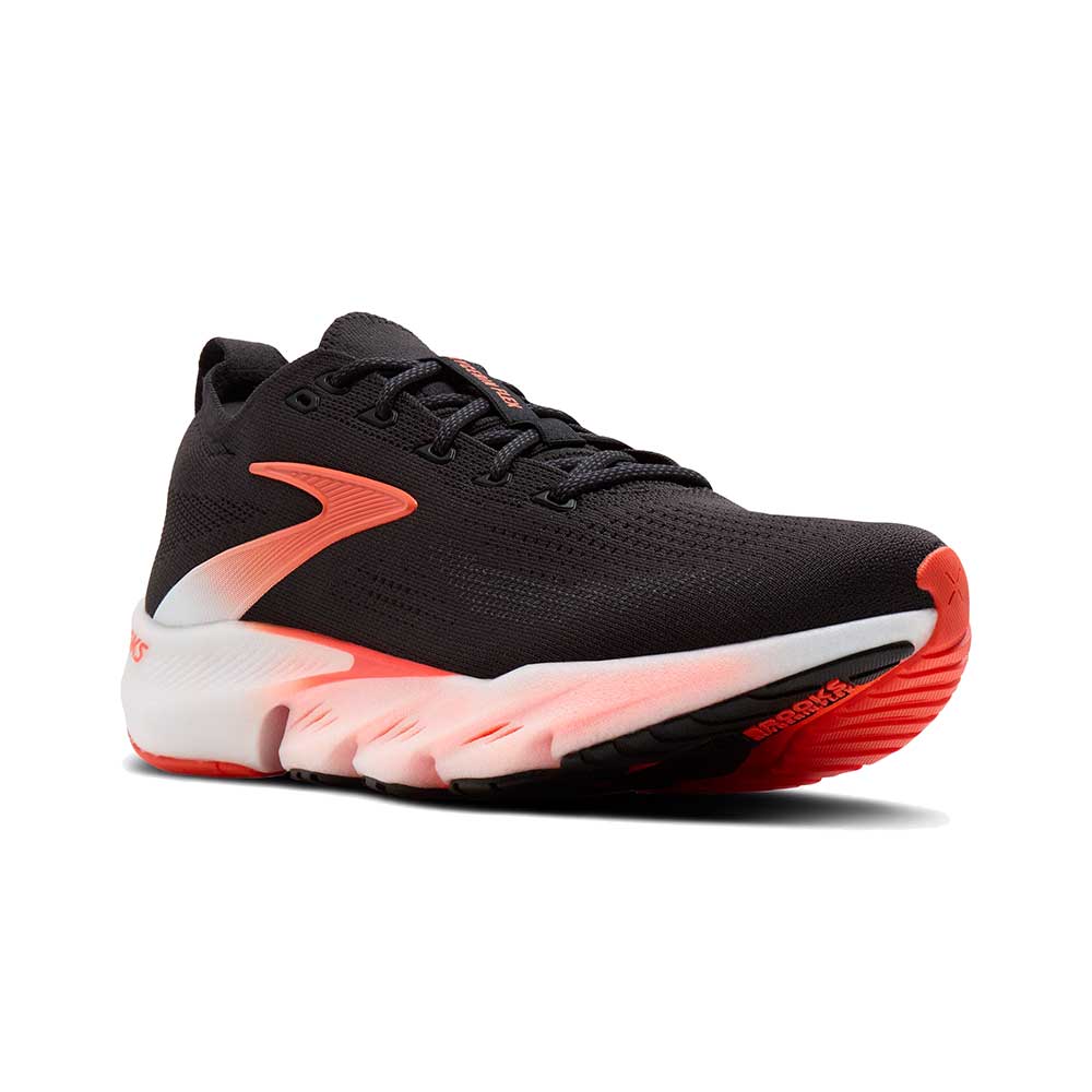 Men's Glycerin Flex Running Shoe - Black/Orange - Regular (D)