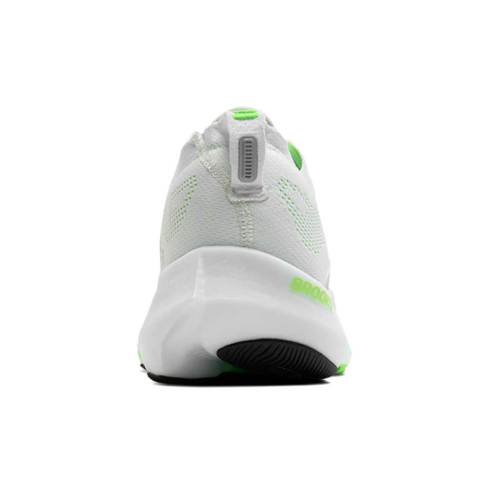 Men's Glycerin Flex Running Shoe - White/Green Gecko/Phantom - Regular (D)