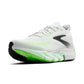 Men's Glycerin Flex Running Shoe - White/Green Gecko/Phantom - Regular (D)