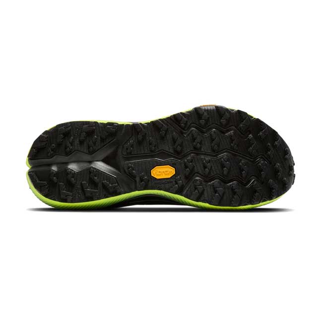 Men's Cascadia 20 Trail Running Shoe - Grey/Black/Nightlife - Regular (D)