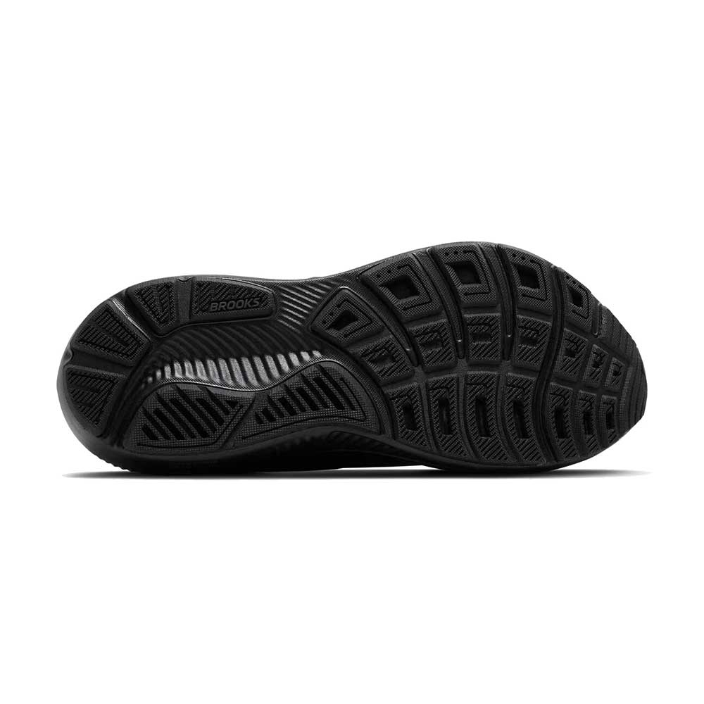 Men's Ghost 18 Running Shoe - Black/Black/Ebony - Wide (2E)
