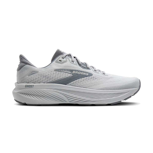 Men's Ghost 18 Running Shoe - Primer Grey/Oyster Mushroom - Wide (2E)