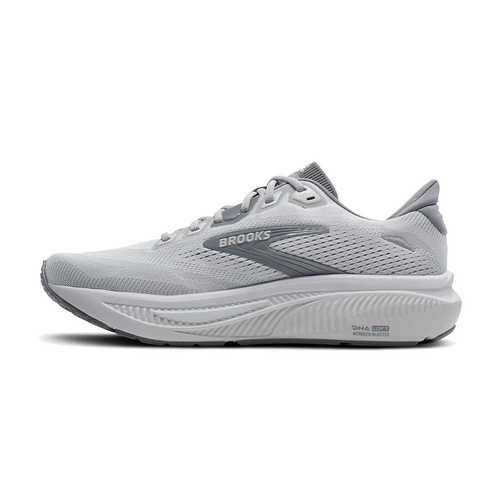 Men's Ghost 18 Running Shoe - Primer Grey/Oyster Mushroom - Wide (2E)