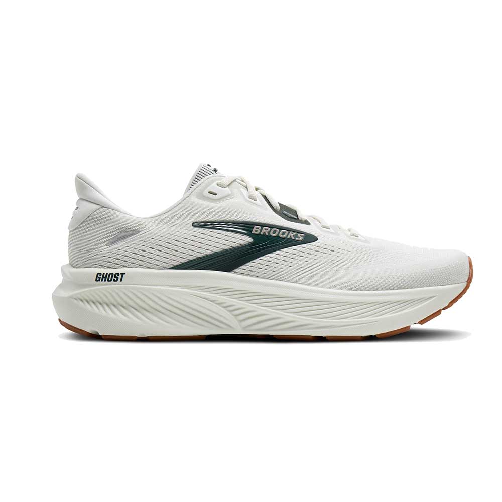 Men's Ghost 18 Running Shoe - Grey/Spruce/Tan - Regular (D)