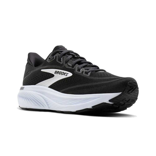 Men's Ghost 18 Running Shoe - Black/Grey/White - Extra Wide (4E)