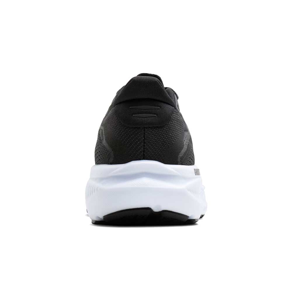 Men's Ghost 18 Running Shoe - Black/Grey/White - Wide (2E)