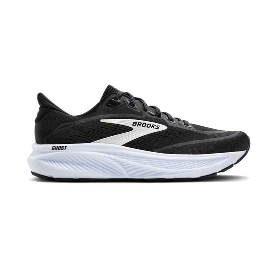 Men's Ghost 18 Running Shoe - Black/Grey/White - Regular (D)