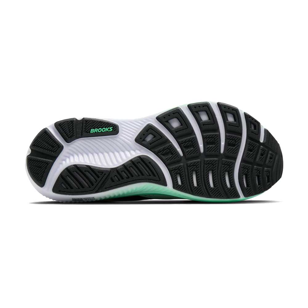 Men's Ghost 18 Running Shoe - White/Spring Bud/Spruce - Regular (D