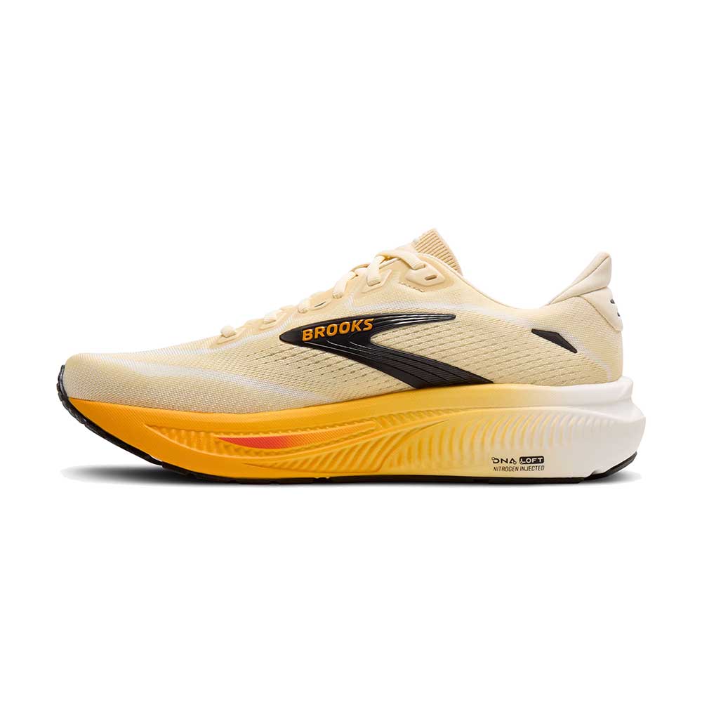 Men's Ghost 18 Running Shoe - Rutabaga/Tigerlily/Orange - Regular (D)