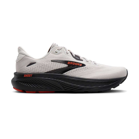 Men's Ghost 18 Running Shoe - Coconut/Pearl/Tigerlily - Wide (2E)