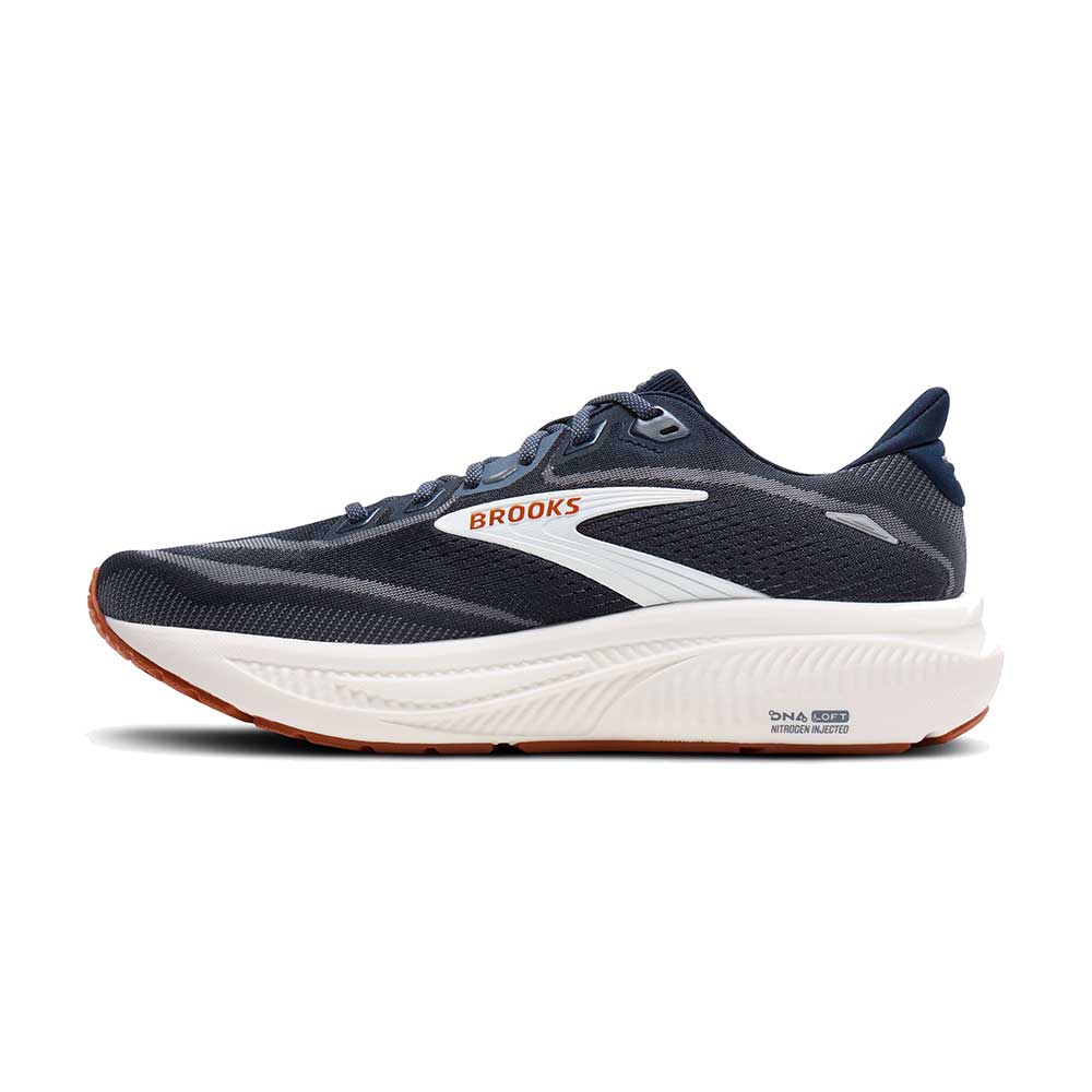 Men's Ghost 18 Running Shoe - Navy Blazer/Red Earth/Blue - Regular (D)
