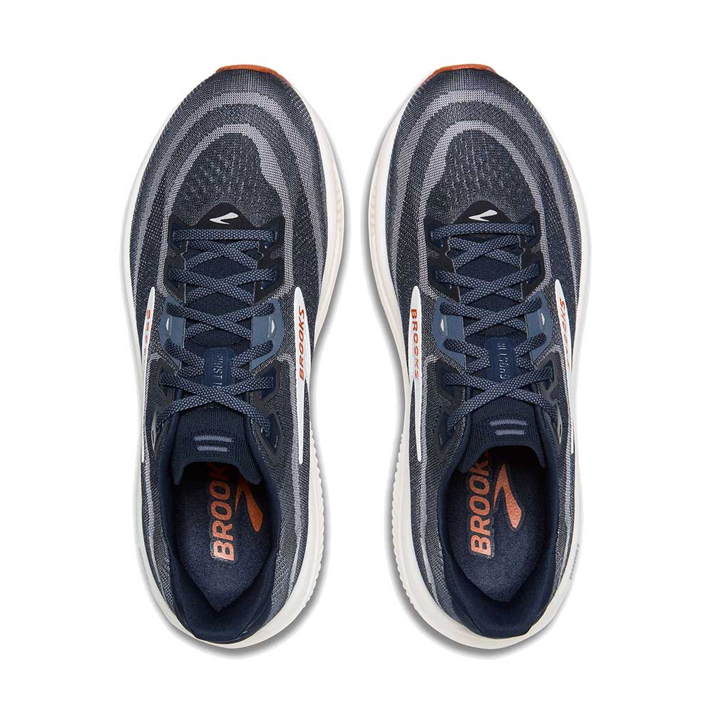 Men's Ghost 18 Running Shoe - Navy Blazer/Red Earth/Blue - Regular (D)