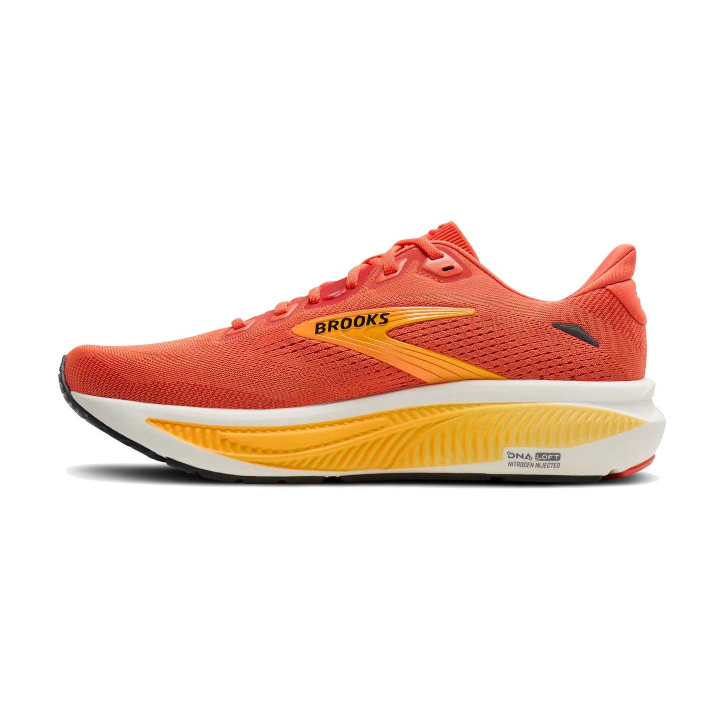 Men's Ghost 18 Running Shoe - Tigerlily/Orange/Pearl - Regular (D)