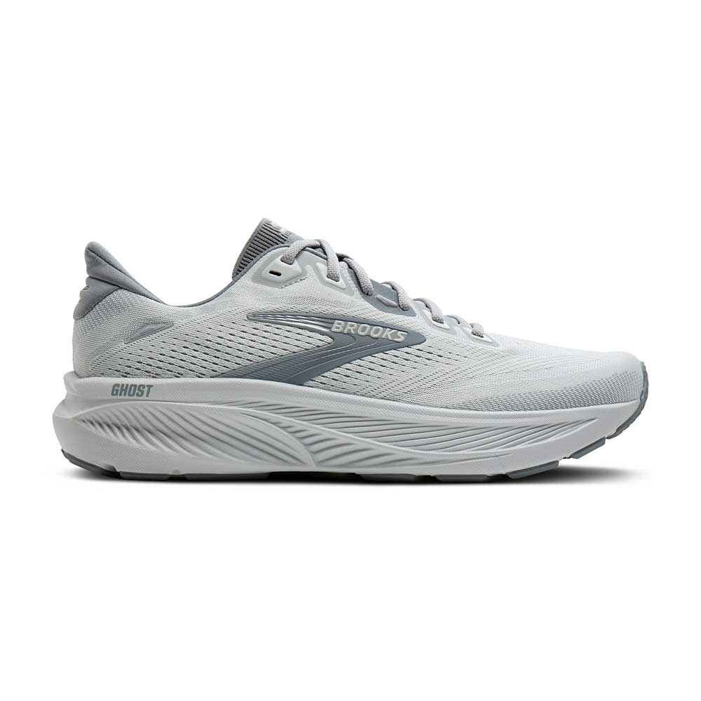 Men's Ghost 18 Running Shoe - Primer Grey/Oyster Mushroom - Regular (D)
