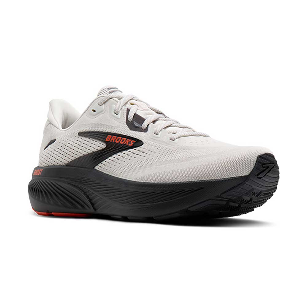 Men's Ghost 18 Running Shoe - Coconut/Pearl/Tigerlily - Extra Wide (4E)