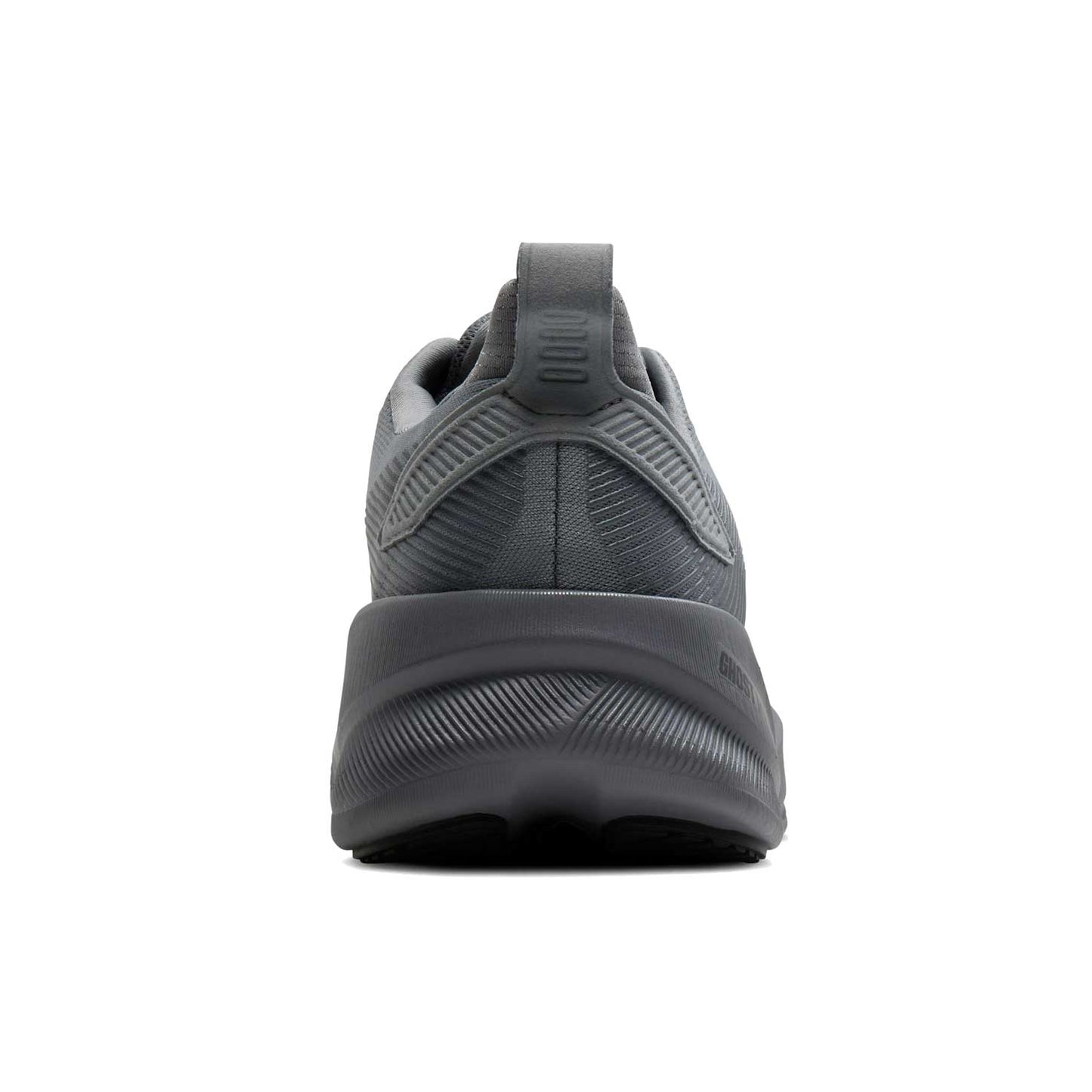 Men's Ghost Max 4 Running Shoe - Grey/Grey/Ebony - Regular (D)