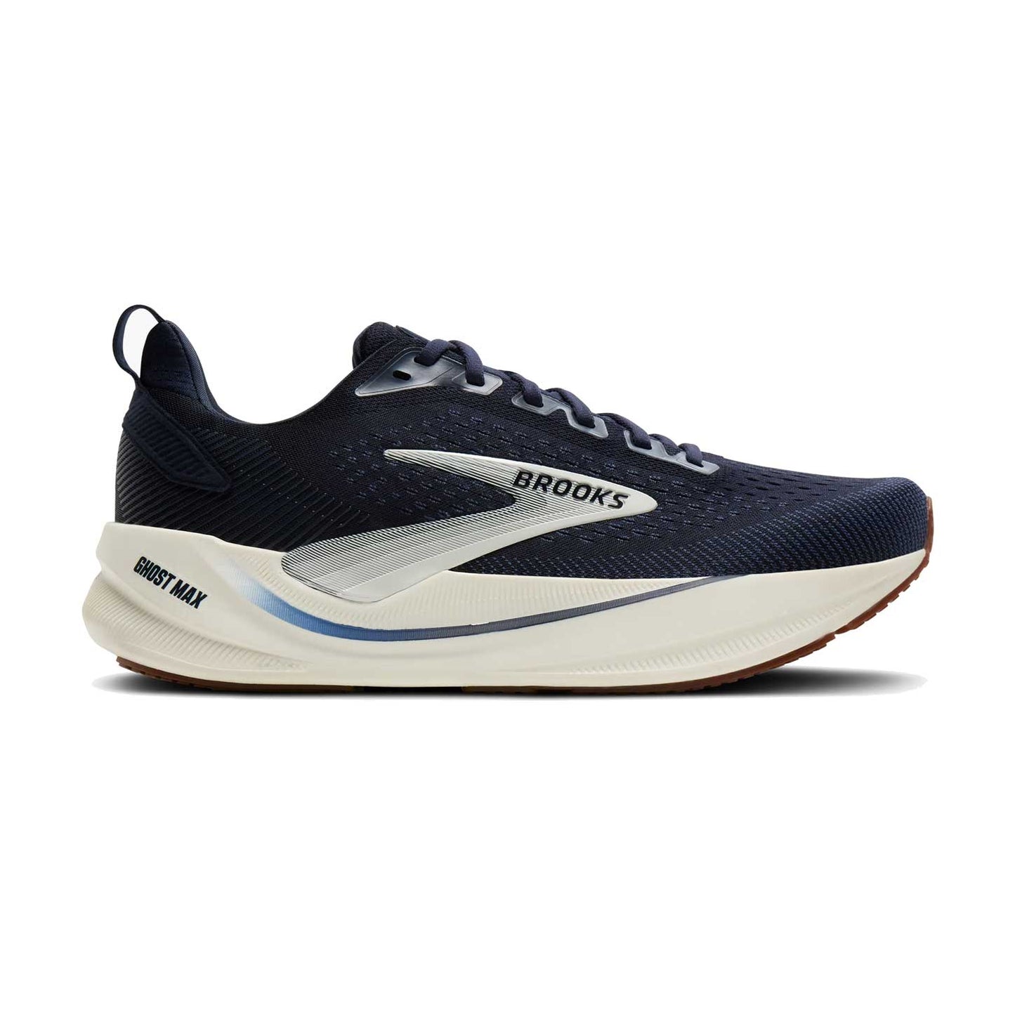Men's Ghost Max 4 Running Shoe - Navy/Navy/Biscuit - Regular (D)
