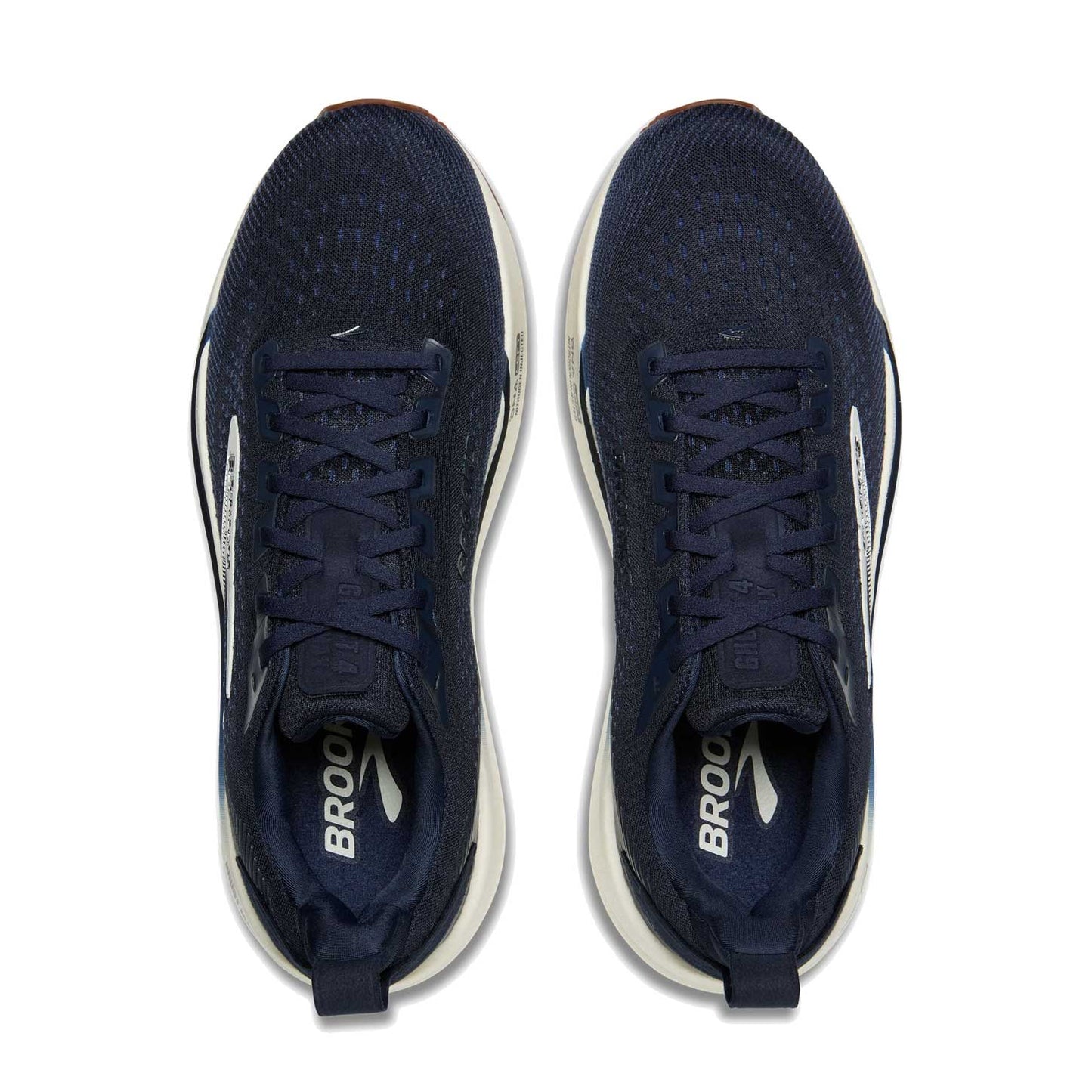 Men's Ghost Max 4 Running Shoe - Navy/Navy/Biscuit - Regular (D)