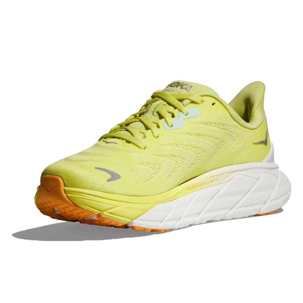 Women's Arahi 6 Running Shoe - Citrus Glow/White - Regular (B)