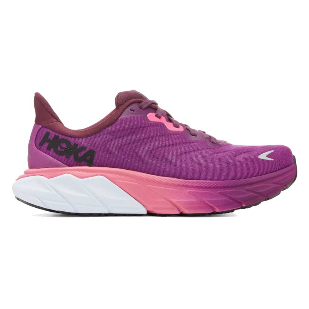 Women's Arahi 6 Running Shoe - Grape Wine/Beautyberry- Regular (B)