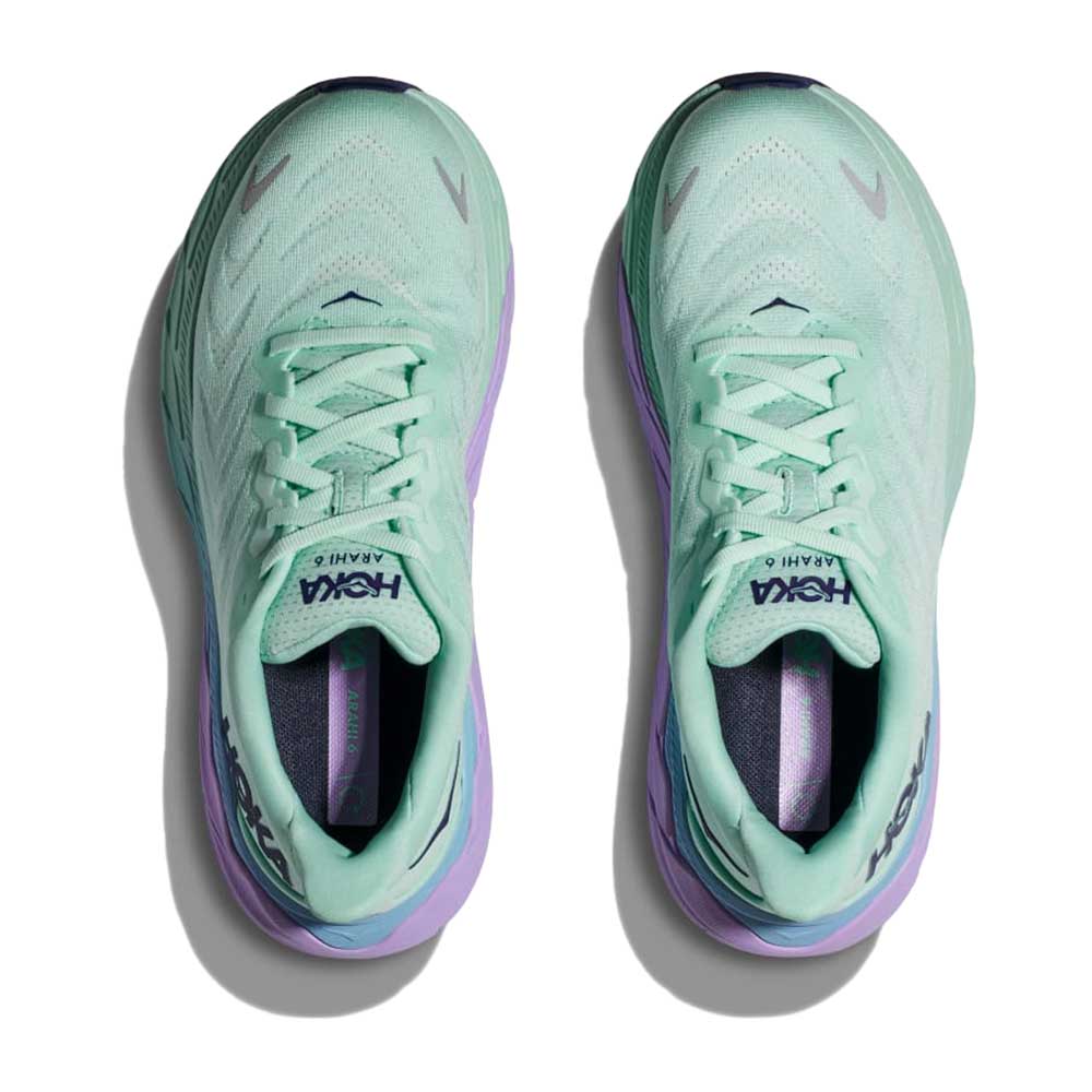 Women's Arahi 6 Running Shoe - Sunlit Ocean/Lilac Mist - Regular (B)