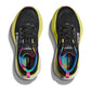 Men's Bondi 8 Running Shoe - Black/Citrus Glow - Regular (D)