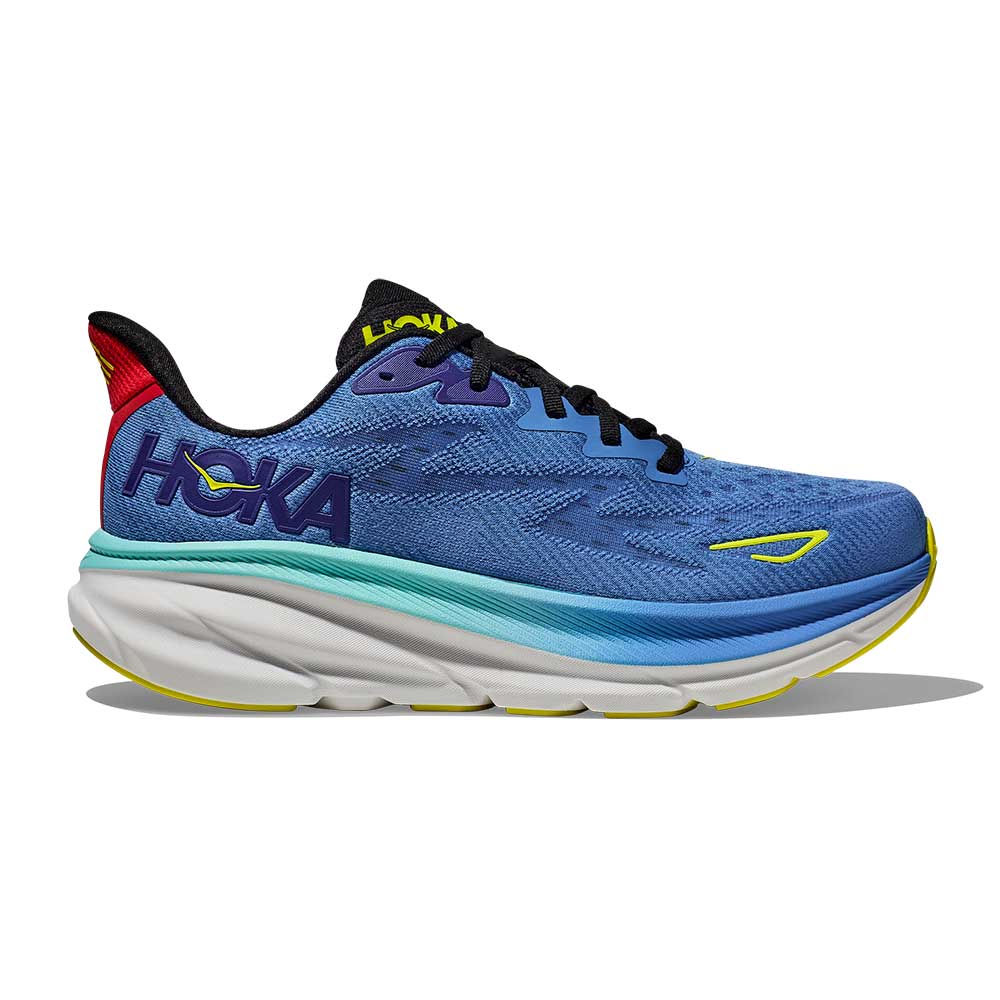 Men's Clifton 9 Running Shoe - Virtual Blue/Cerise - Regular (D ...